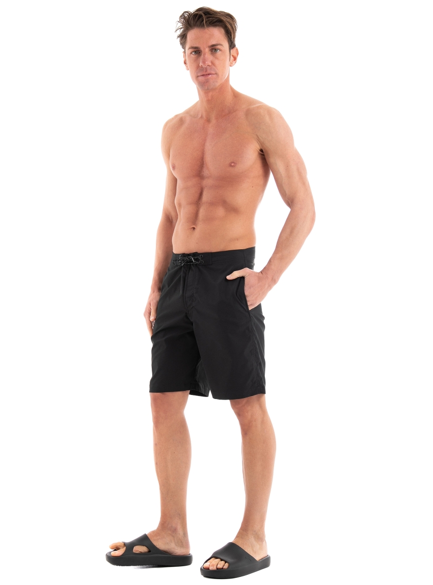 Jack & Jones Capri Swim Solid Shorts - Black