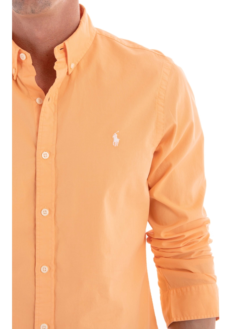 Polo Ralph Lauren Slim Fit Sport Shirt - Light Salmon