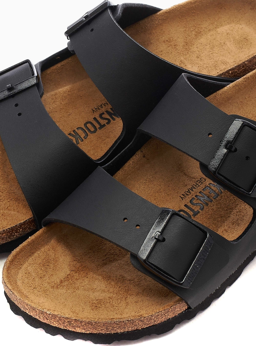 Birkenstock Arizona Birko-Flor Narrow Fit Sandals - Black