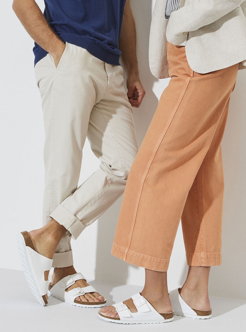 Birkenstock Arizona Narrow Fit Sandals - White