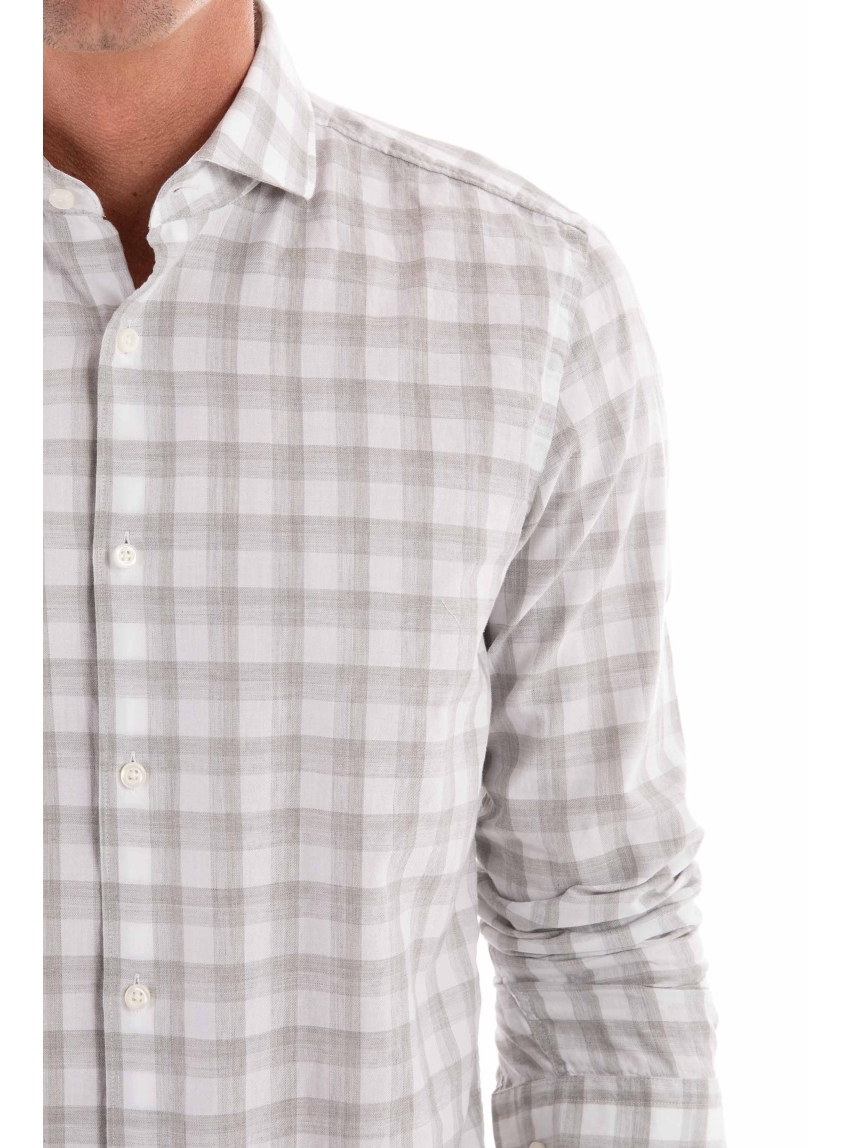 BOSS Casual Fit Shirt C-HAL-Spread-C1-223 - Light Olive