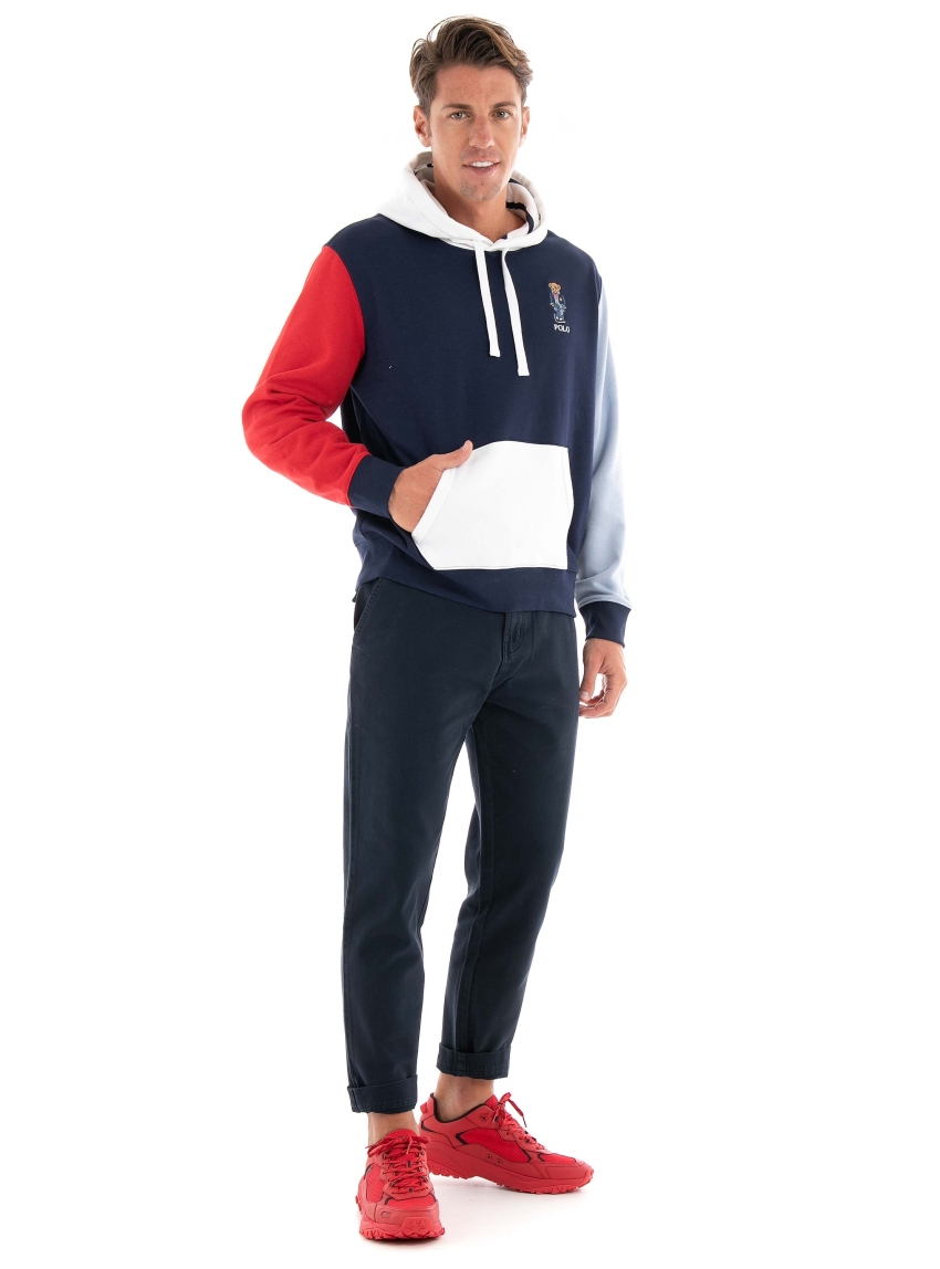 HUGO Tapered Fit Regular Rise Chinos Zeebo233D - Dark Blue