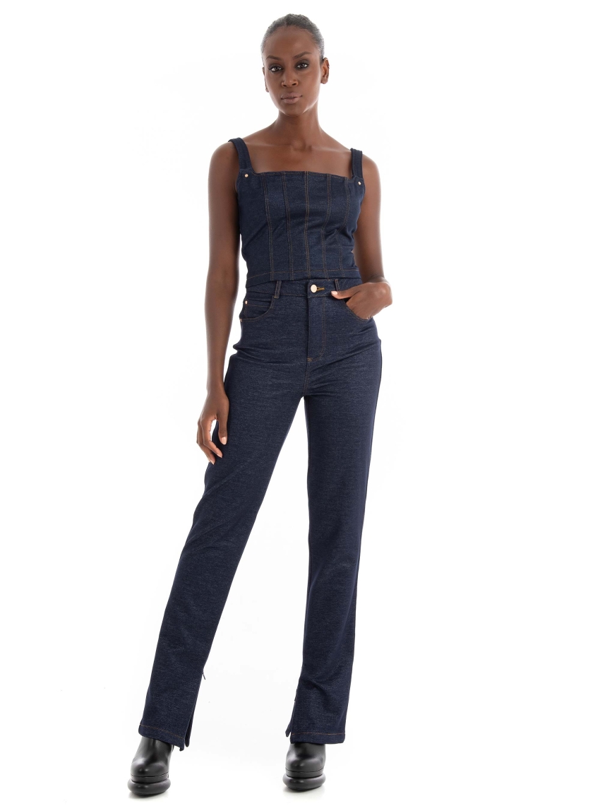 Guess Caroline Pants - Unwashed Denim