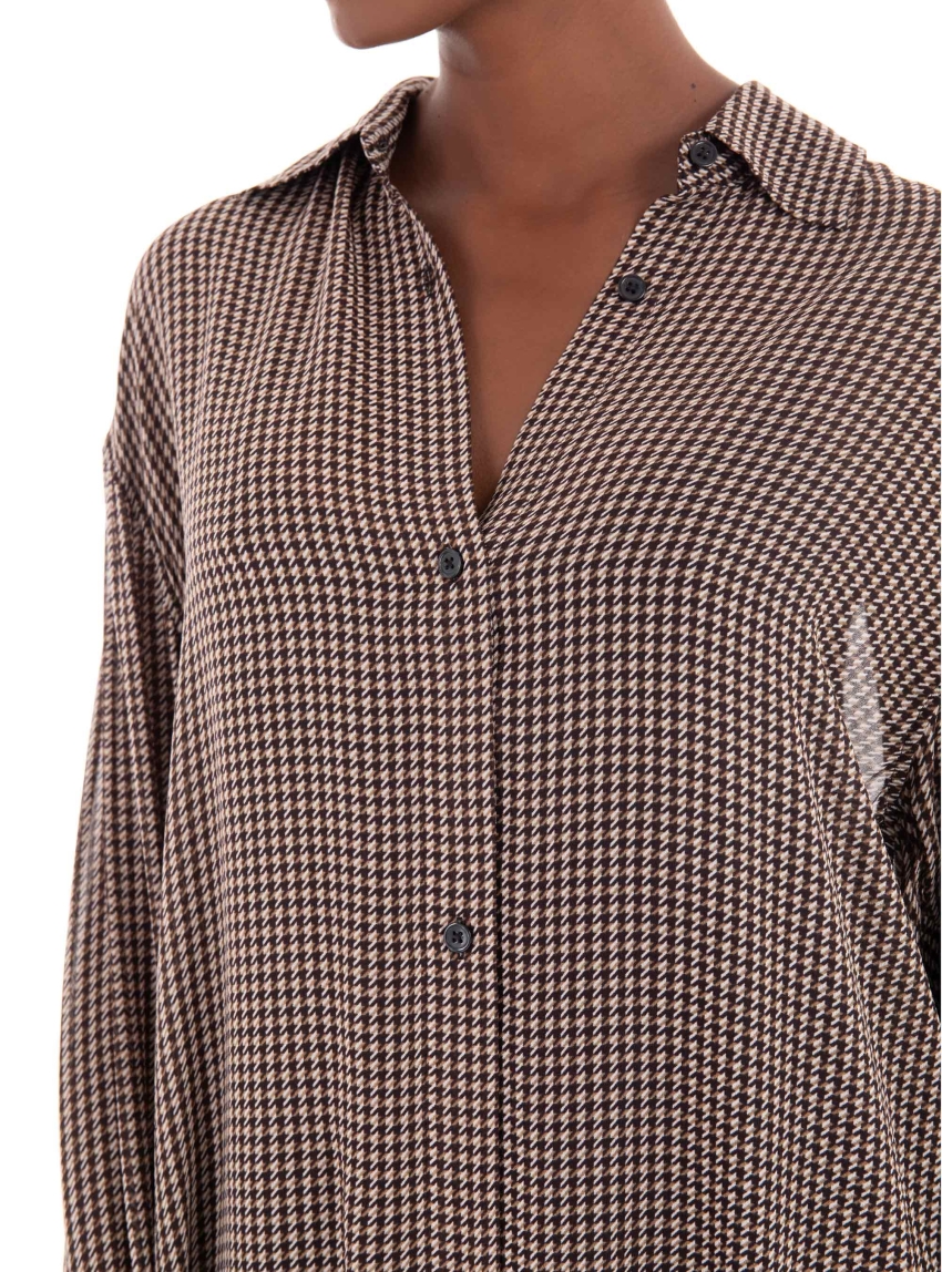 BOSS Relaxed Fit Long Shirt/Dress Bareid_1 - Multi Colors