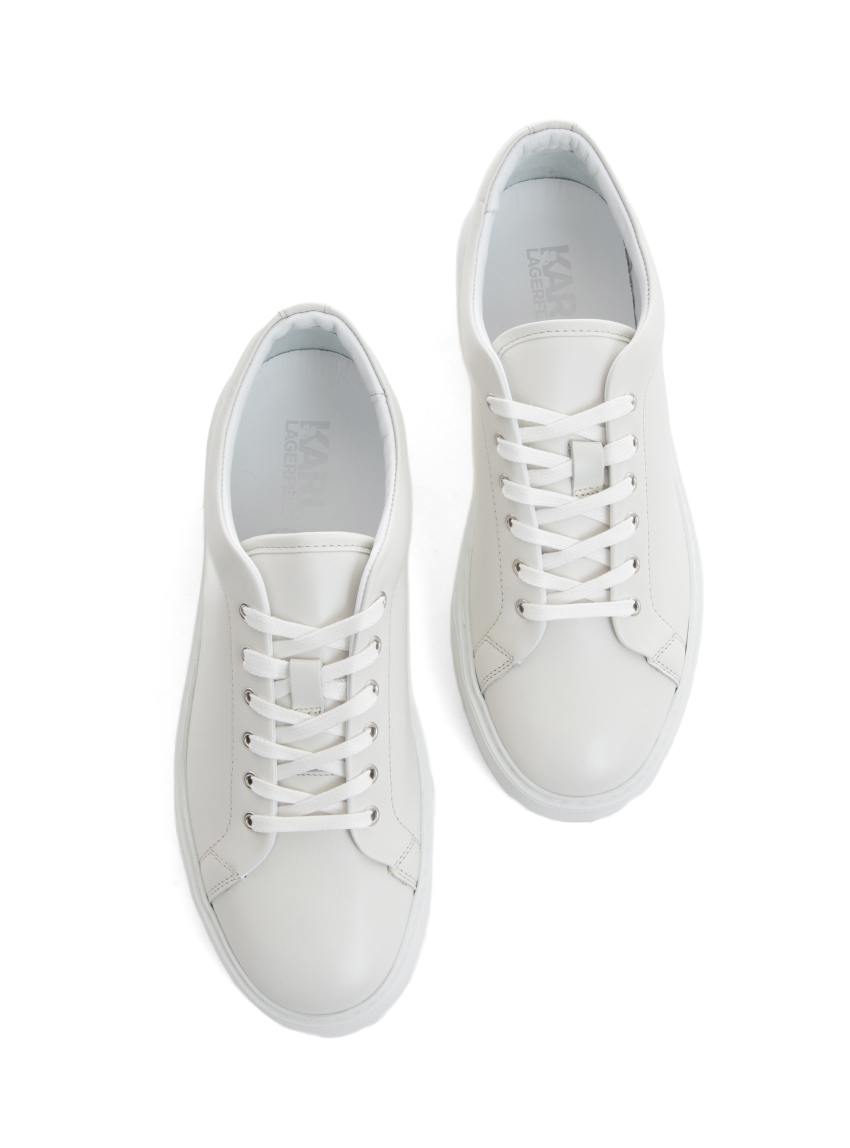 Karl Lagerfeld Lace Lo Sneakers - Off White