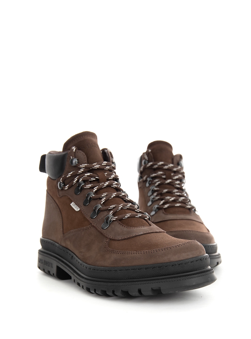 Les Deux Tyler Mid Desert Boots - Brown