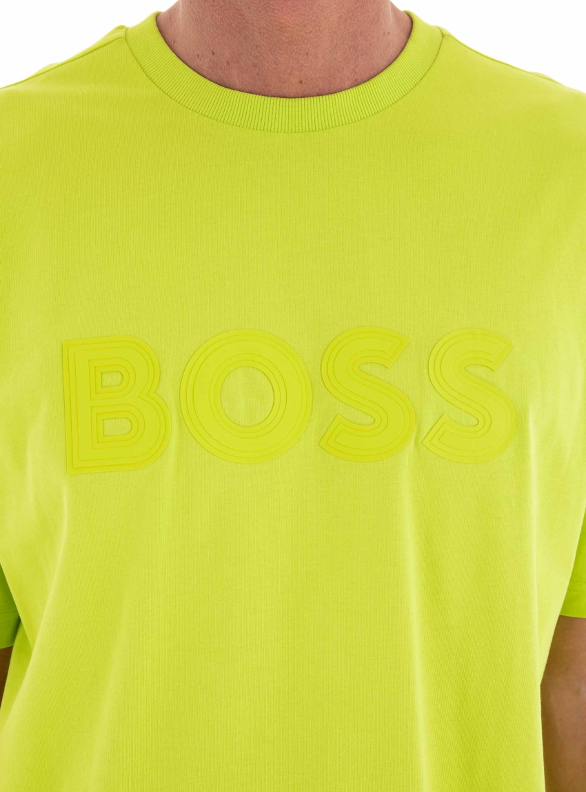BOSS Relaxed Fit T-Shirt Tee Lotus - Lime