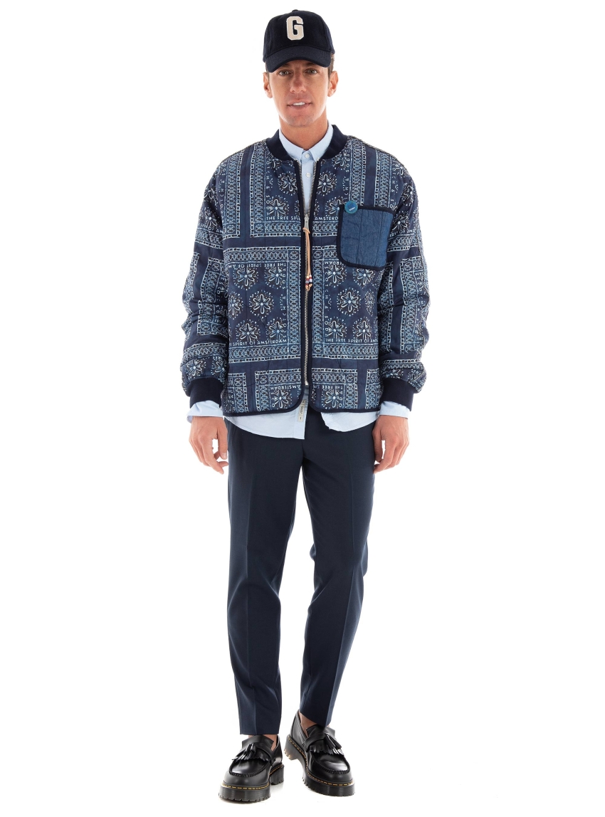 Scotch & Soda Finch Tapered Fit Jogger Pants - Dark Blue