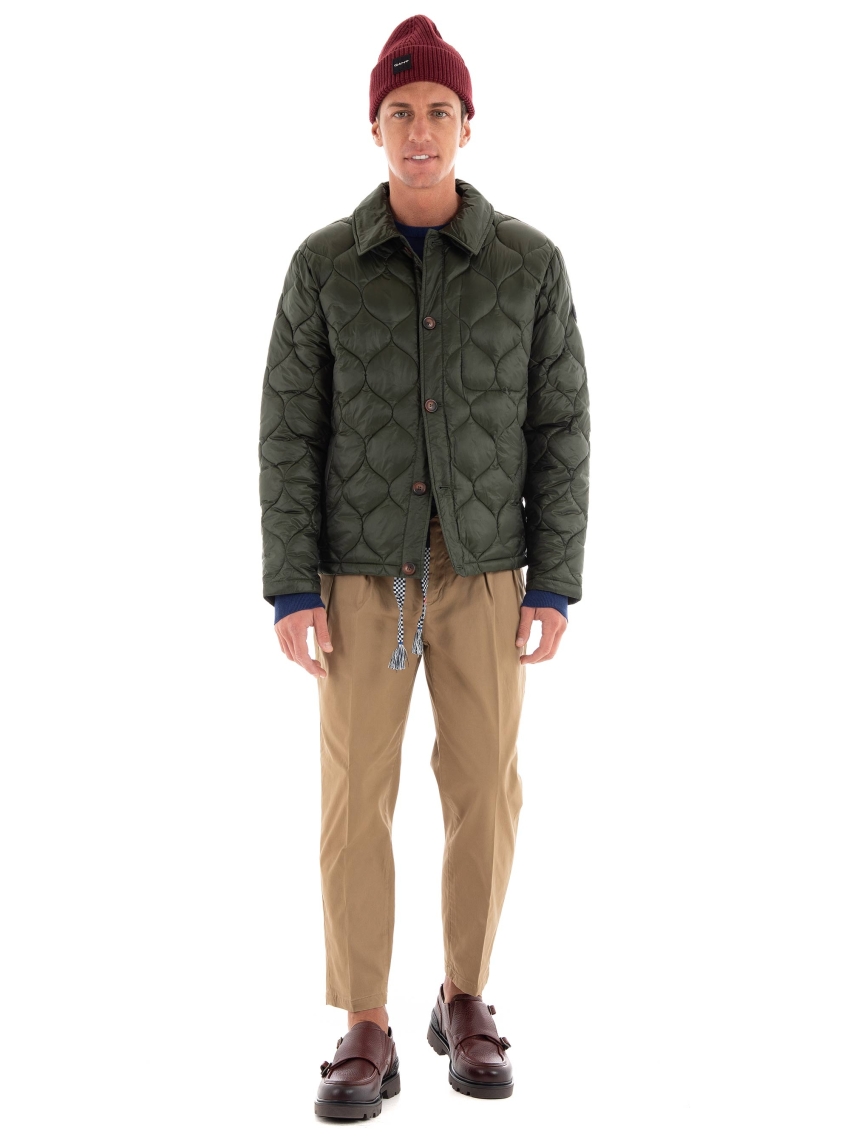 Scotch & Soda Balloon Fit Twill Pleated Chino Pants - Taupe