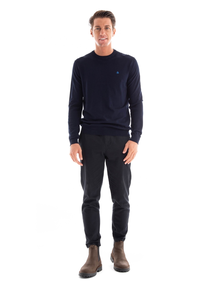 Scotch & Soda Drift Tapered Fit Chino Pants - Black