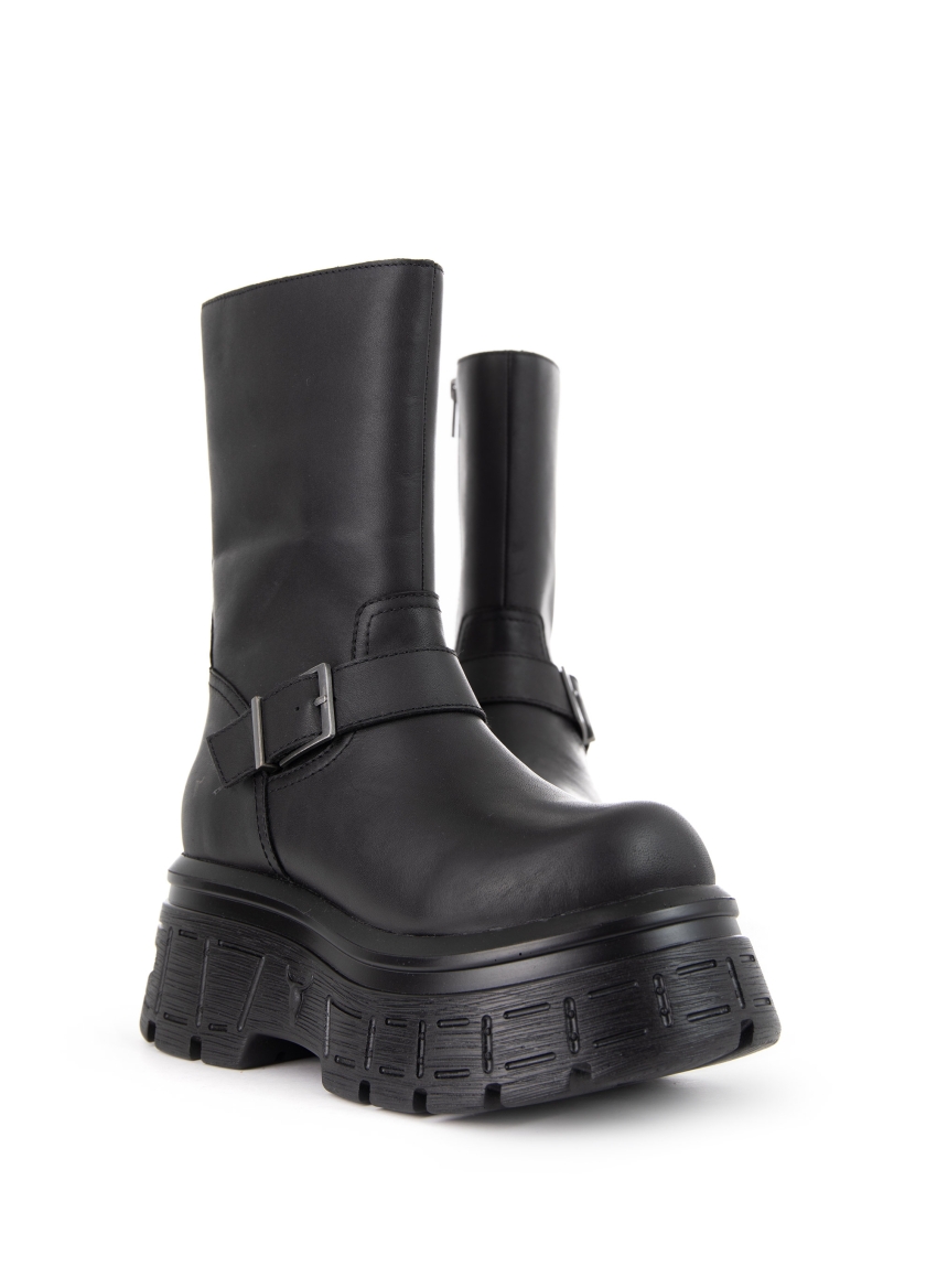 WindsorSmith Seek Platform Boots - Black