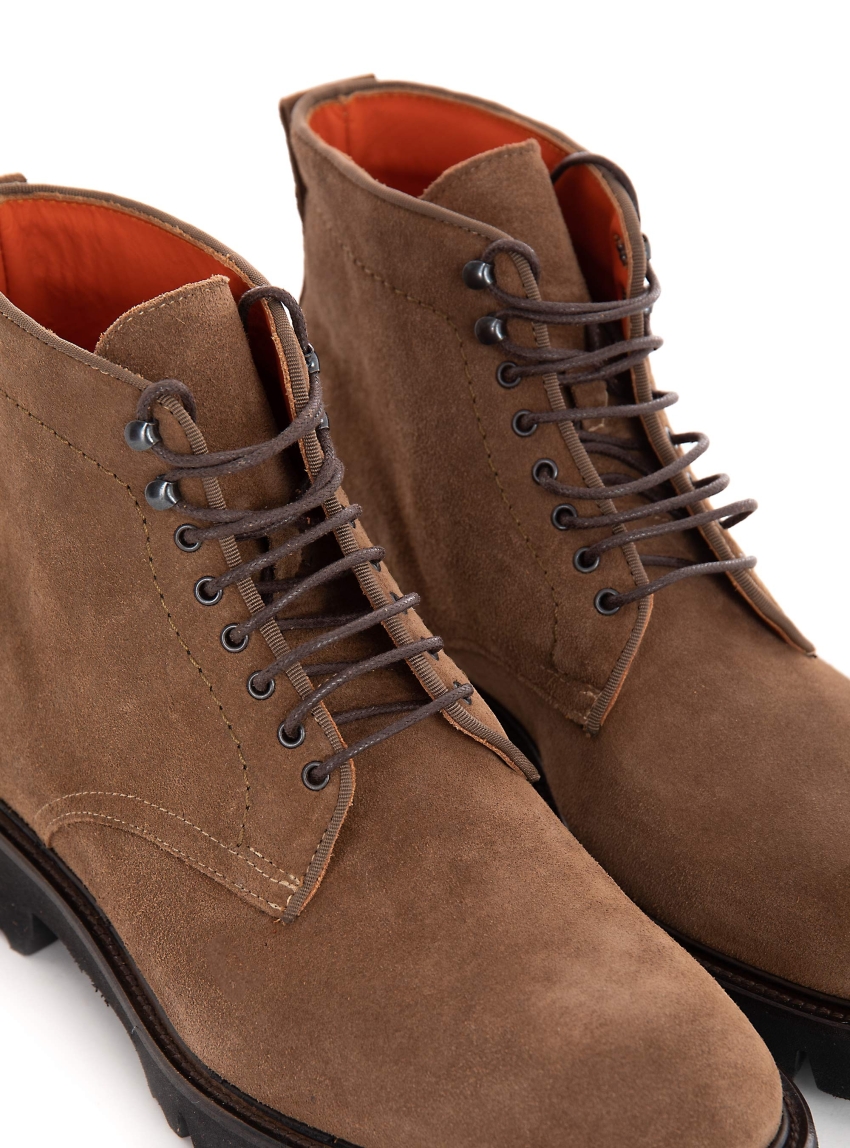 Per La Moda Boots - Rust Brown