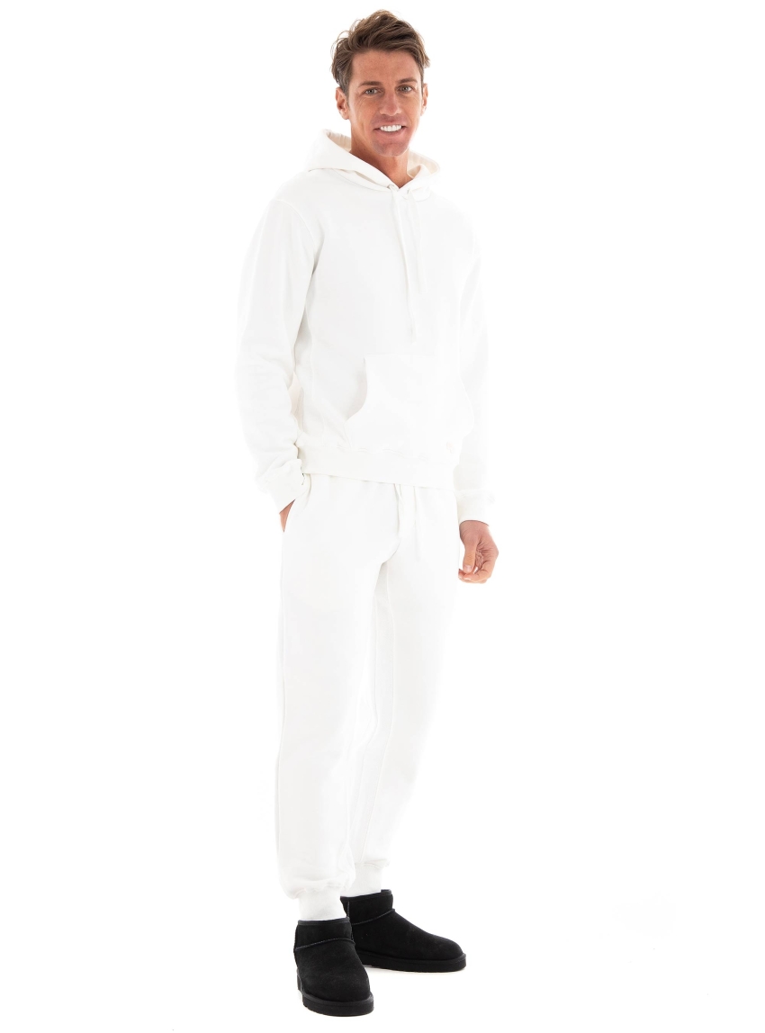 Gianni Lupo Sweat Hoodie - White