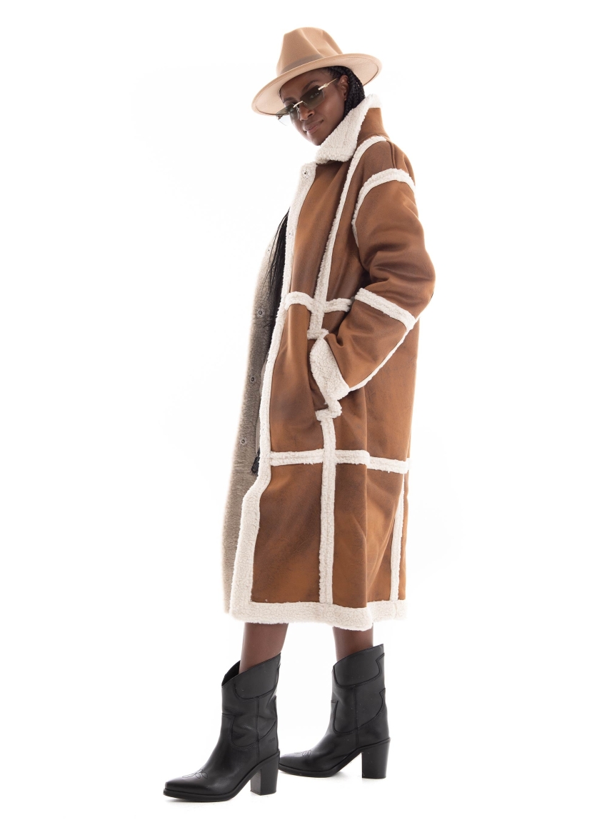 Glamorous Coat - Brown