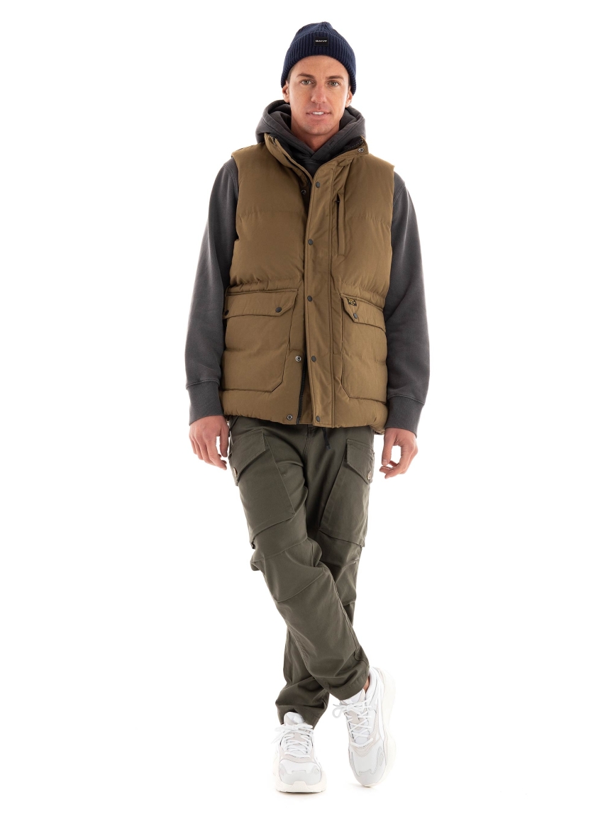 Superdry Non Hooded Gilet - Khaki