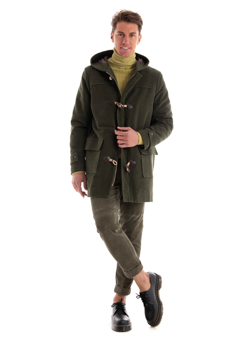 Paul Miranda Coat - Olive