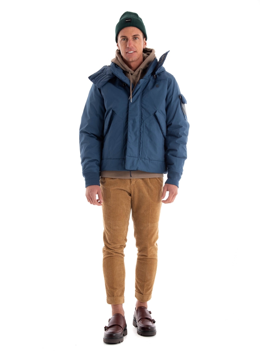 G-Star Flight Bomber Puffer Jacket - Blue