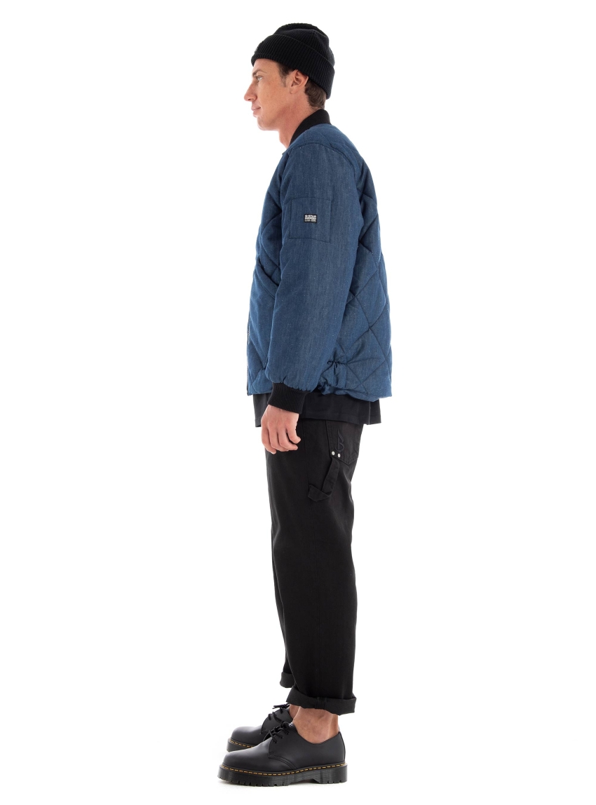 G-Star Premium Padded Denim Bomber Jacket - Raw Denim