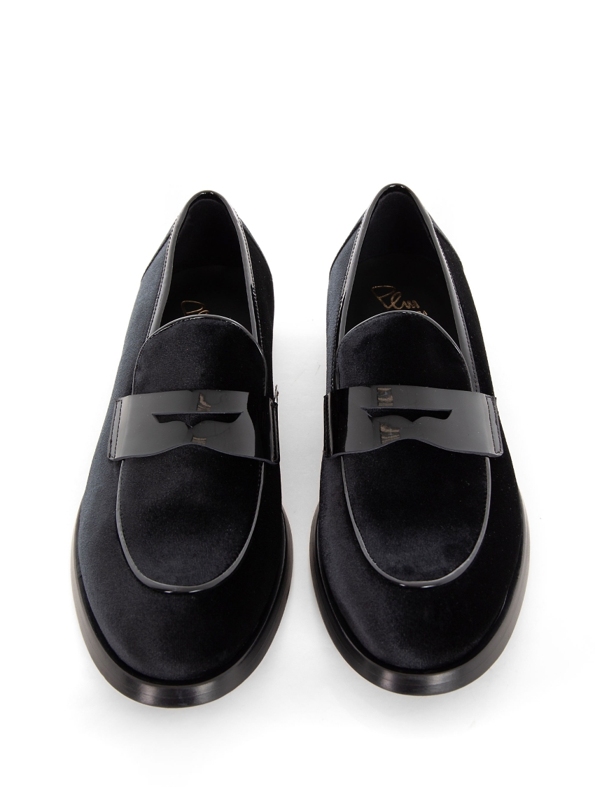 Per La Moda Loafers - Black