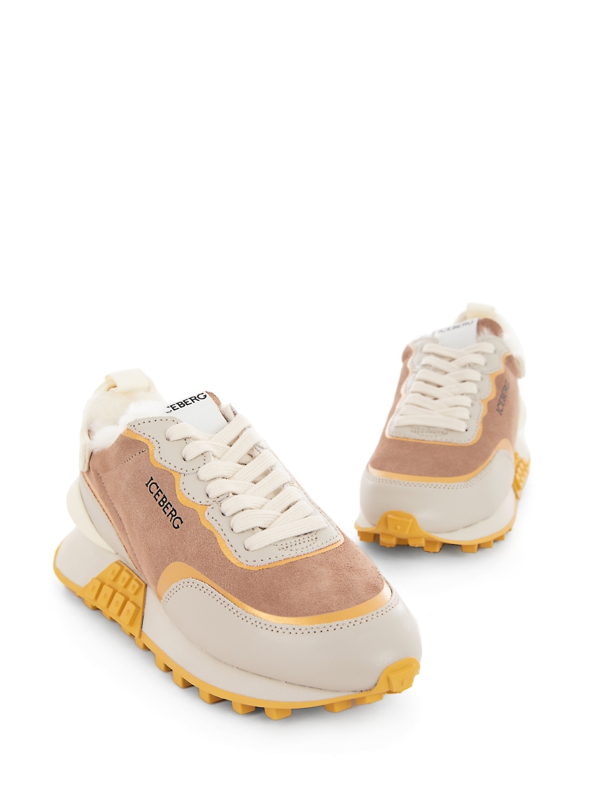 Iceberg Hyper Combo Sneakers - Chestnut