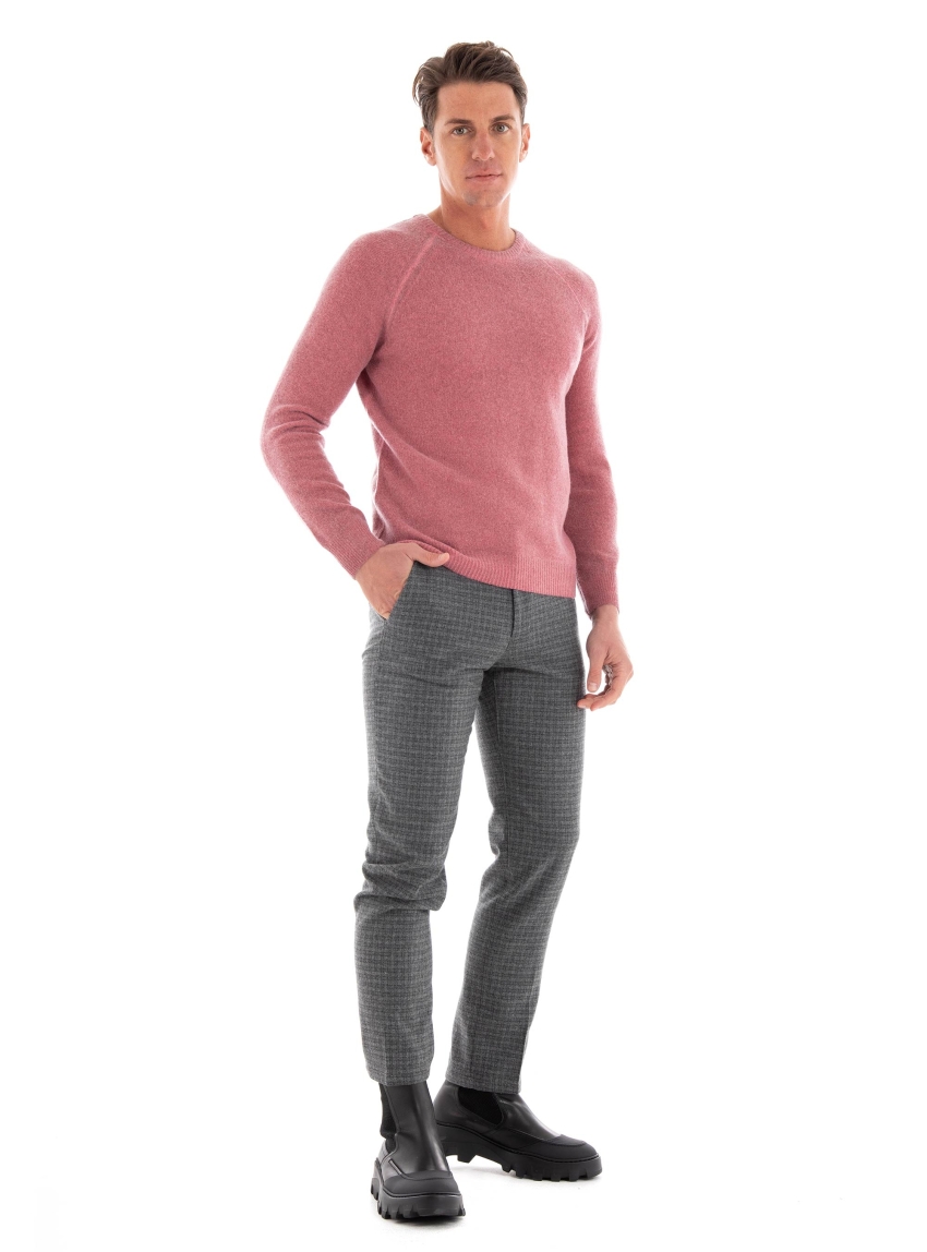 Paul Miranda Crew Neck Knit - Rose