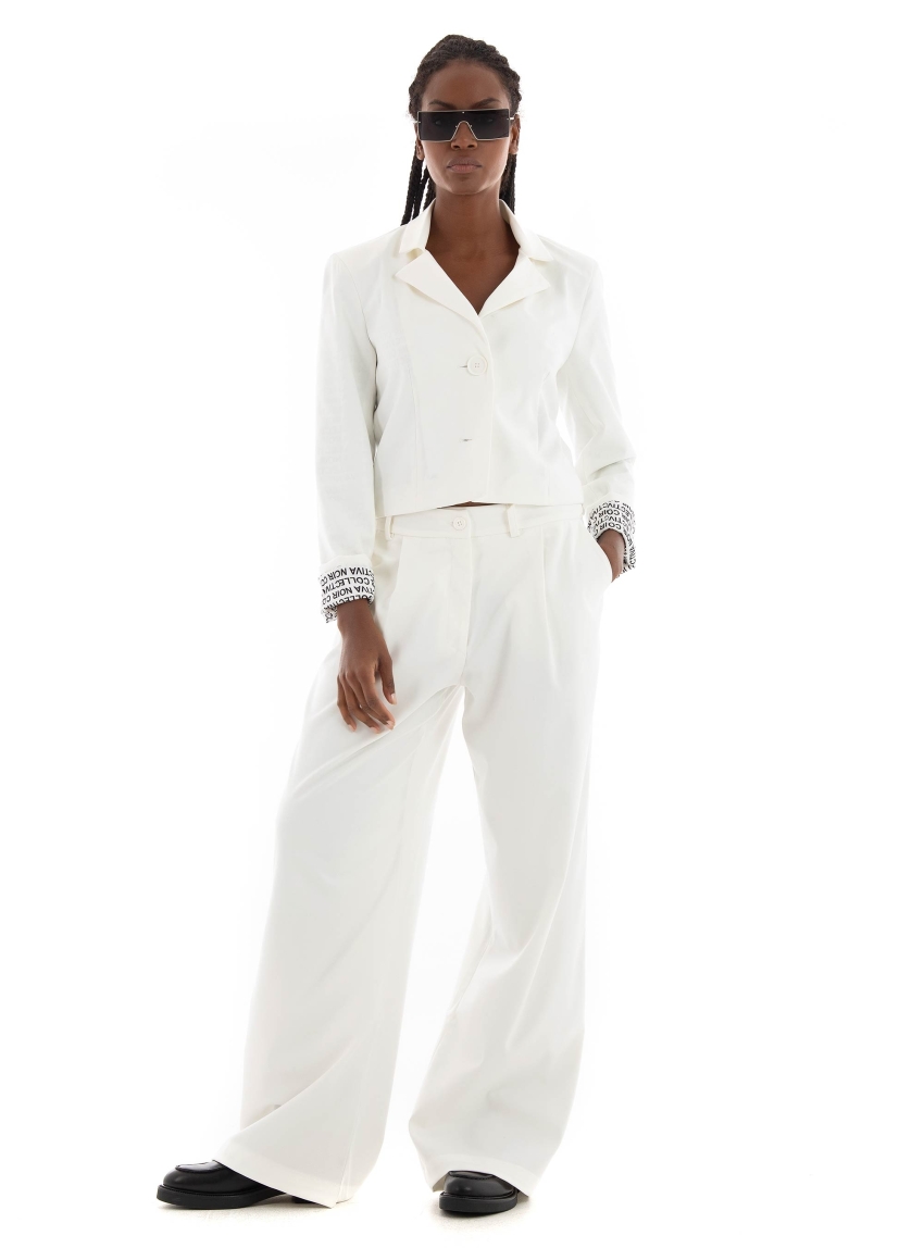 Collectiva Noir Mace Blazer - White