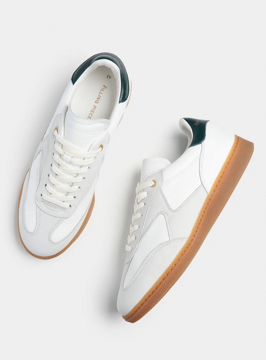 Filling Pieces Sprinter Dice Sneakers - White