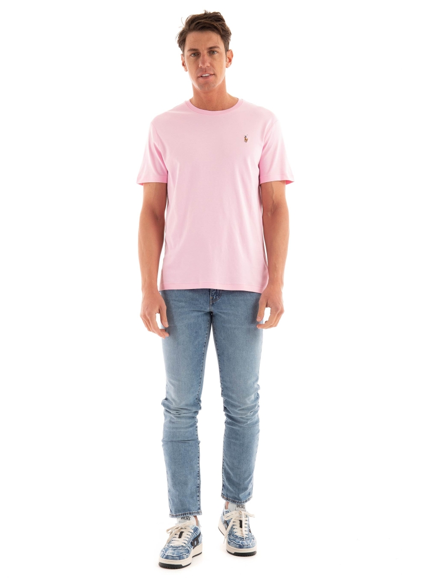 Polo Ralph Lauren Custom Slim Fit Soft Cotton T-Shirt - Pink