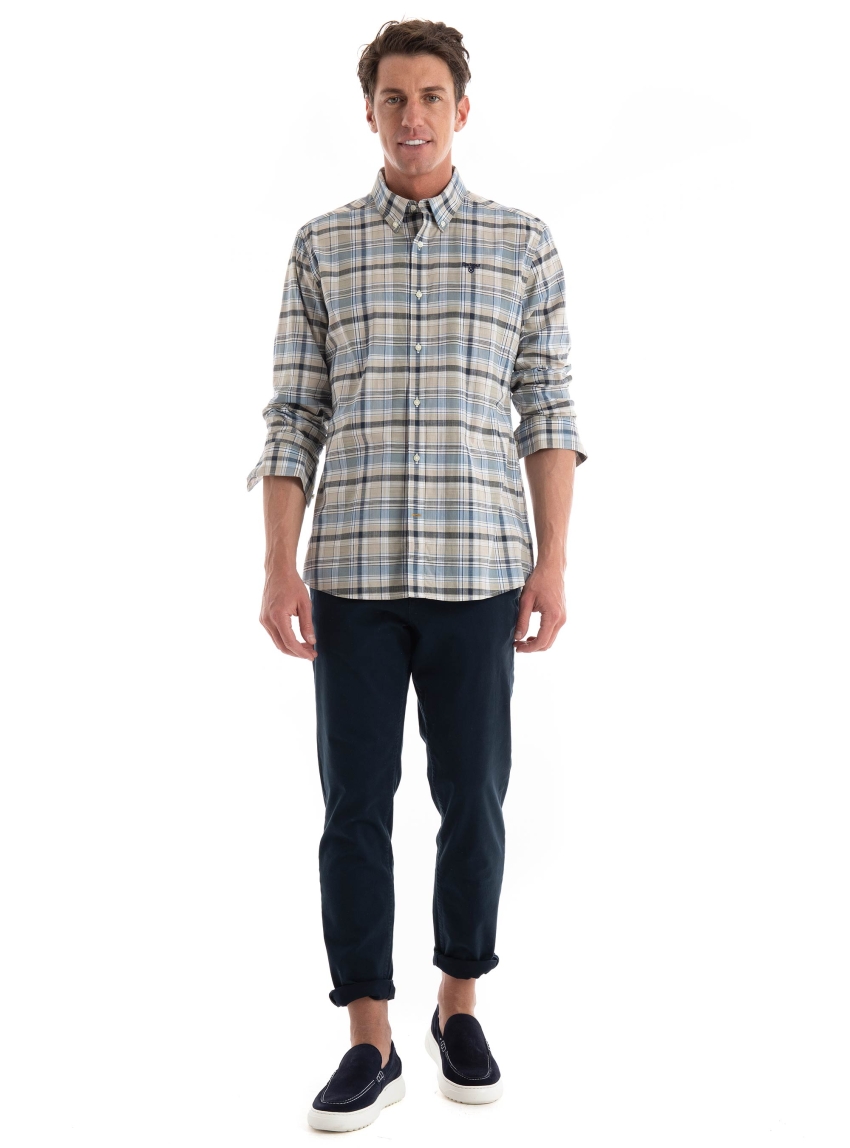 Jack & Jones Ace Harlow Tapered Fit Chinos - Dark Blue