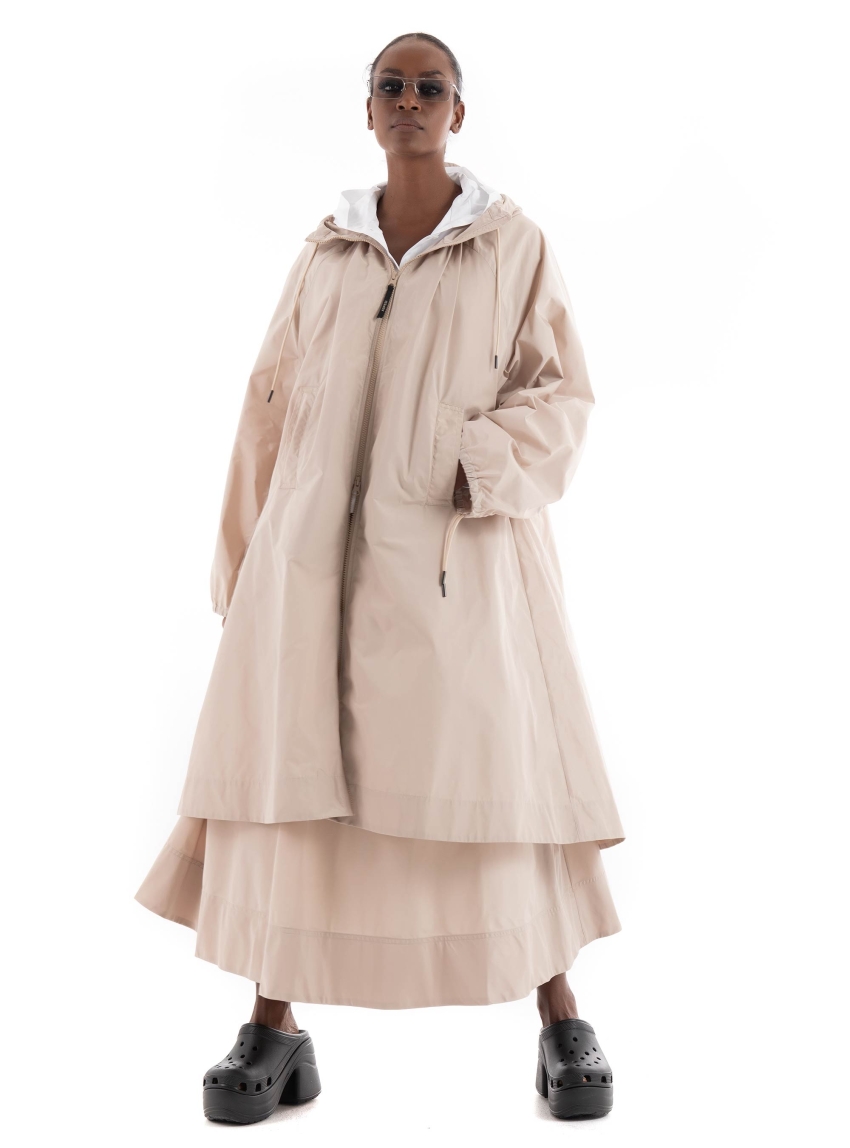 Aspesi Parka Sindy Long Trenchcoat - Beige