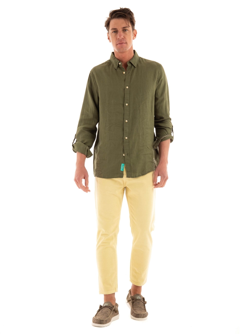 Scotch & Soda Regular Fit Shirt - Khaki