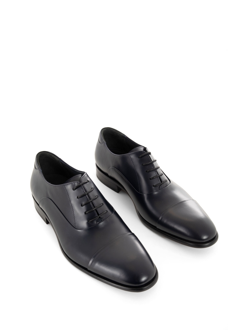 Per La Moda Leather Shoes - Dark Blue