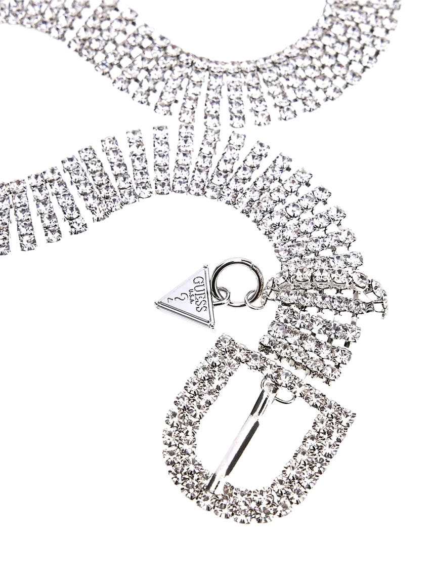 Guess Lua Not Adjustable Belt - Silver