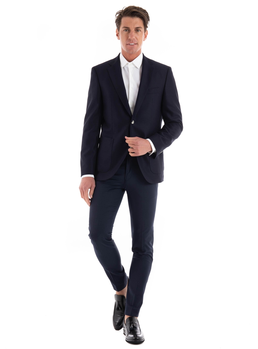 Drykorn Tailored Fit Pants - Blue