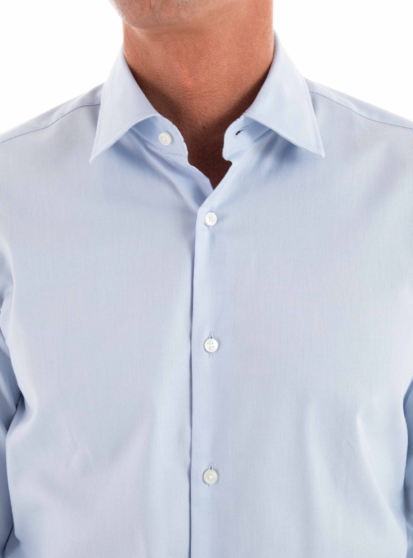 BOSS Regular Fit Shirt H-JOE-Kent-C3-214 - Light Blue