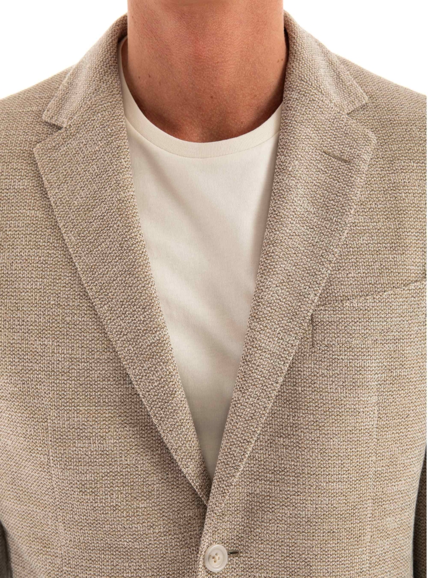 BOSS Regural Fit Blazer C-Jaye-J-241 - Light Beige