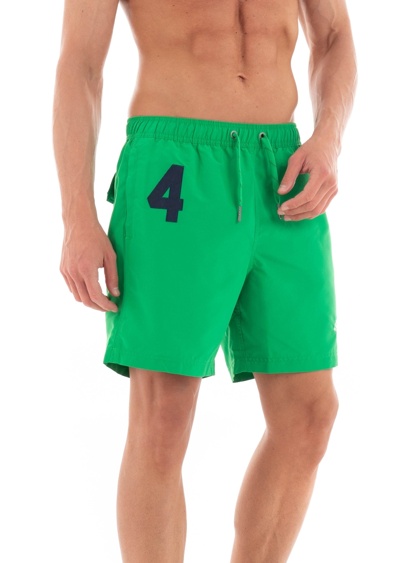 Superdry Vintage Polo 17" Swim Shorts - Light Green