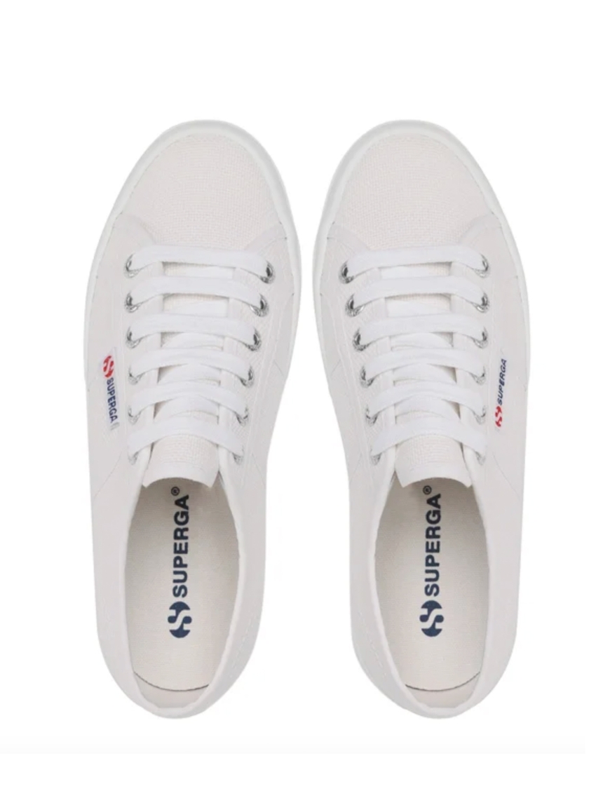 Superga Platform Sneakers - White