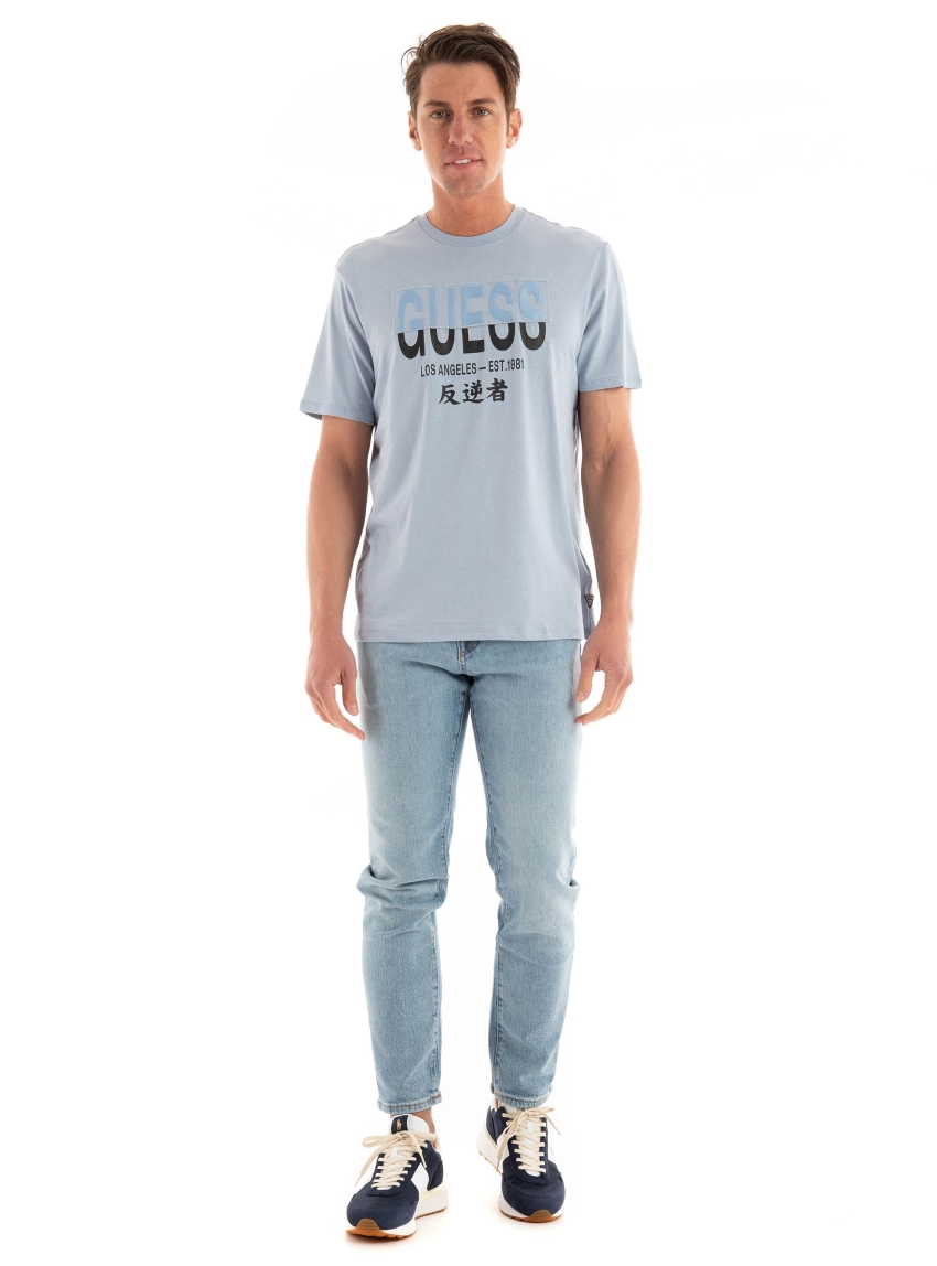 Selected 196-Straight 3401 L.B Jeans - Light Aged Denim