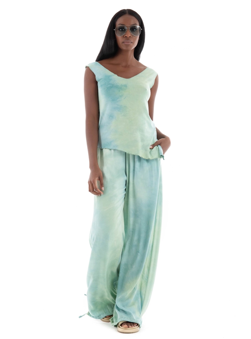 Deha Asymmetric Top - Aquamarine