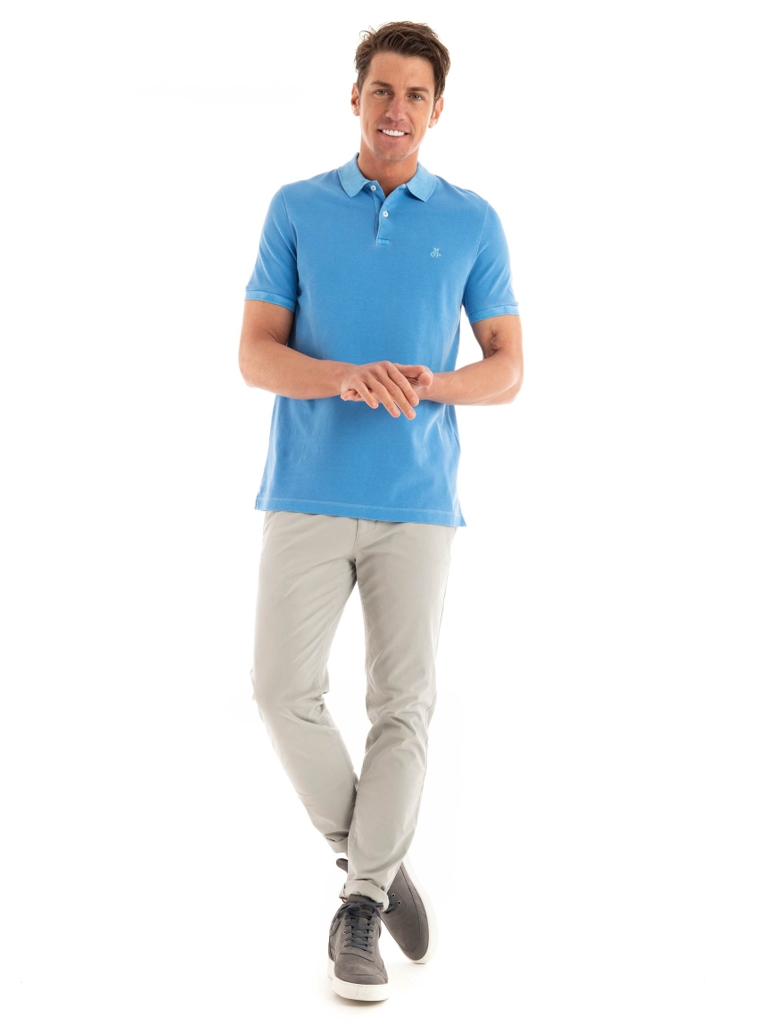 Marc O Polo Regular Fit Polo Shirt - Blue