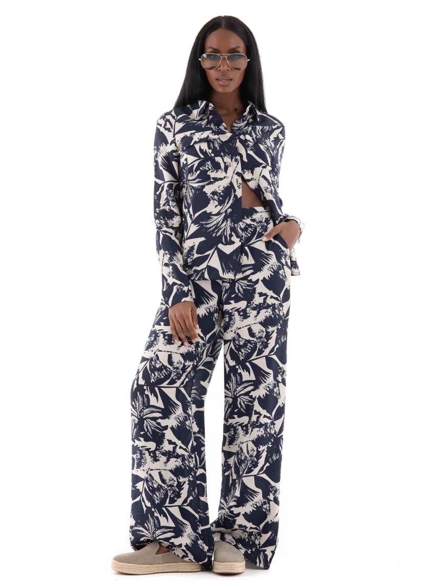 Vero Moda Josie Pocket Shirt - Navy