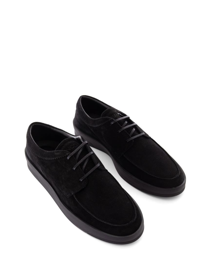Bianco Leather Shoes - Black