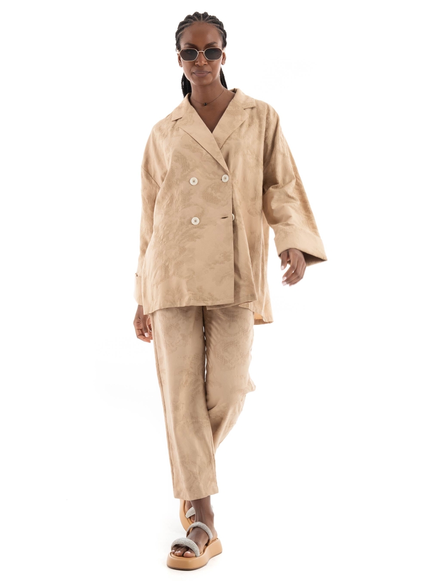 Souvenir Blazer - Dark Beige