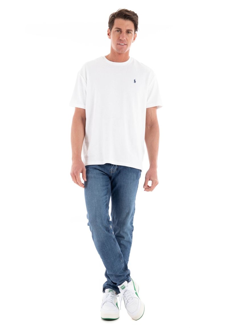 Polo Ralph Lauren Classic Fit Terry T-Shirt - White