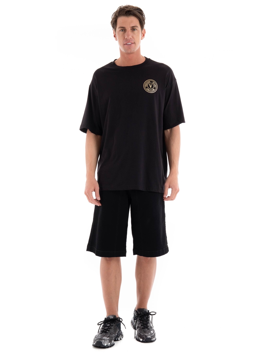 Versace Jeans Couture Denim Shorts - Black