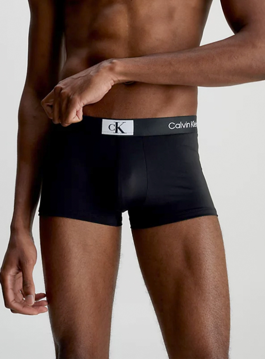 Calvin Klein 3 Pack Low Rise Trunk - Black