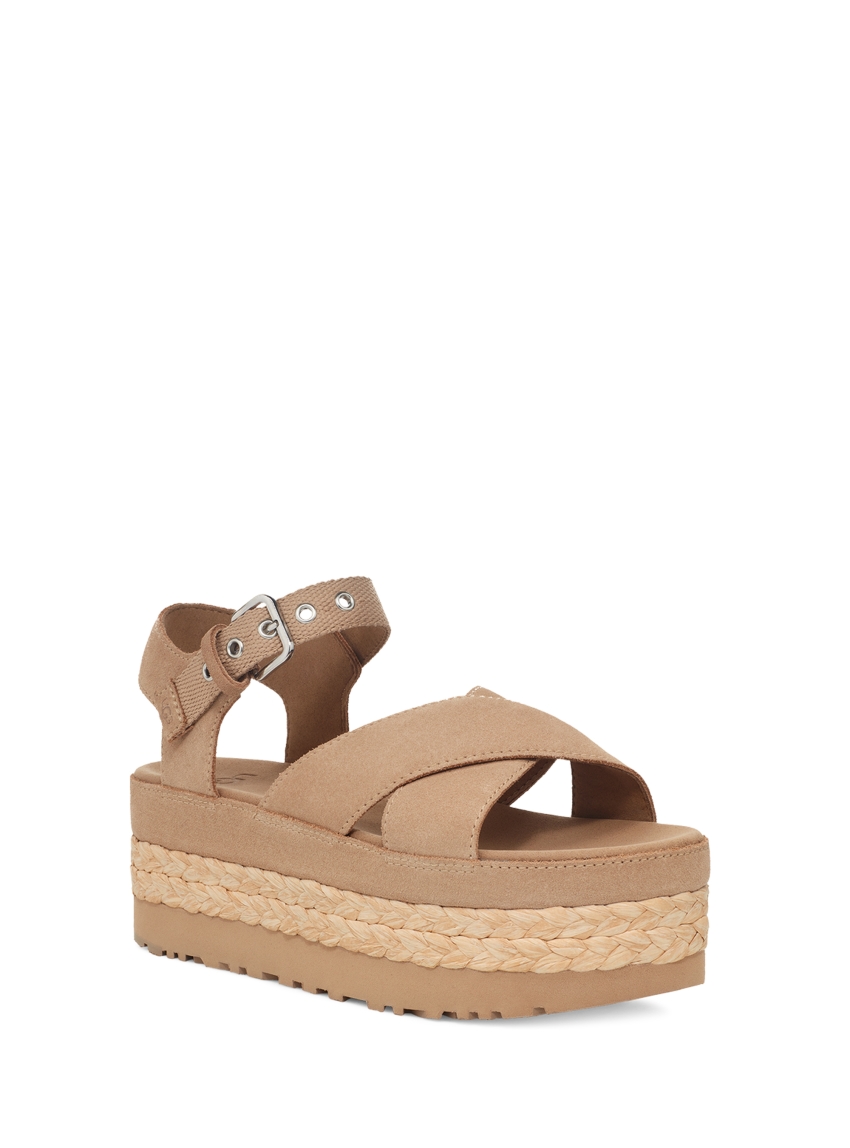 Ugg Aubrey Ankle Sandals - Light Beige