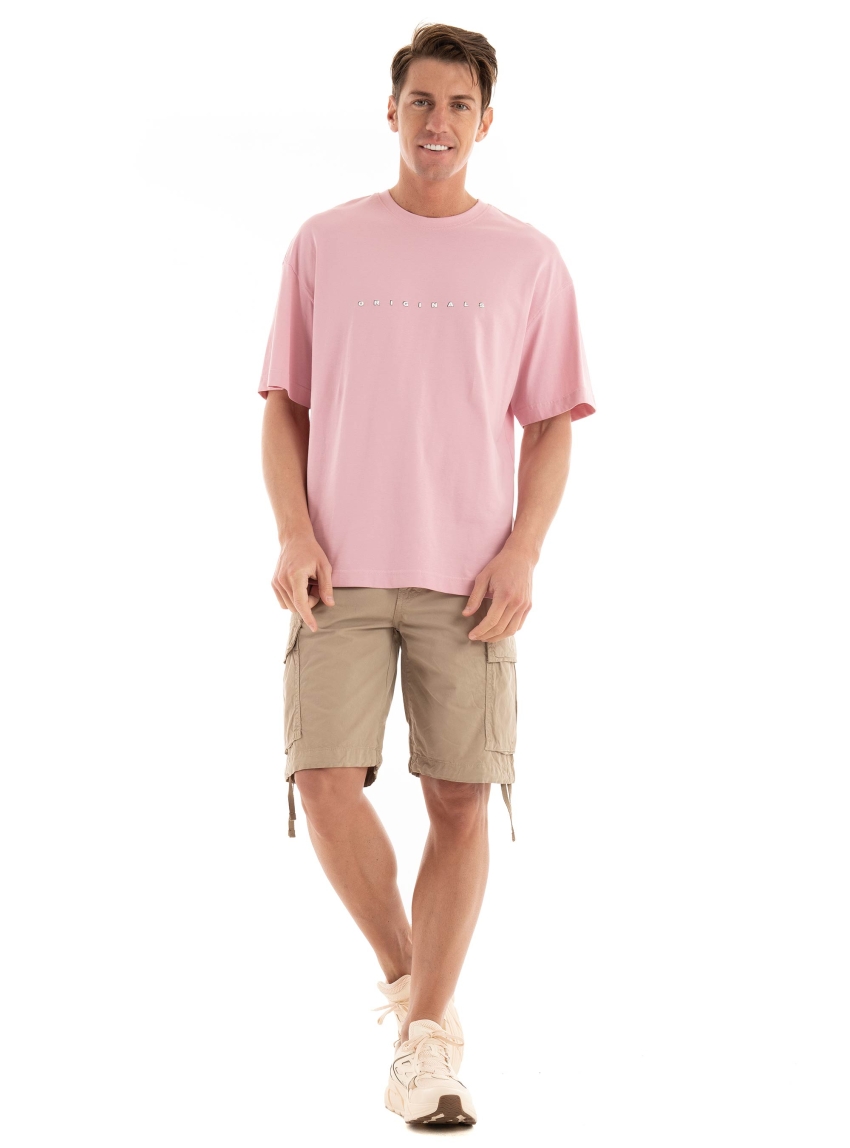 Jack & Jones Cole Tucker Cargo Shorts - Beige