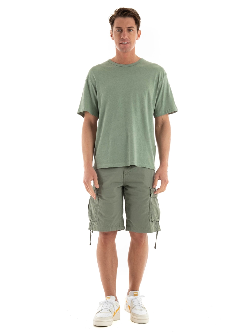 Jack & Jones Cole Tucker Cargo Shorts - Light Green